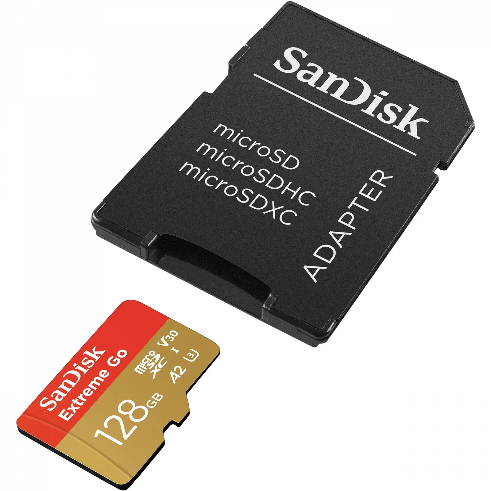 Карта памяти microSDXC SanDisk Extreme Go 128 GB UHS-I V30 Class 10 U3, фото №3 Карта памяти microSDXC SanDisk Extreme Go 128 GB UHS-I V30 Class 10 U3, фото №3