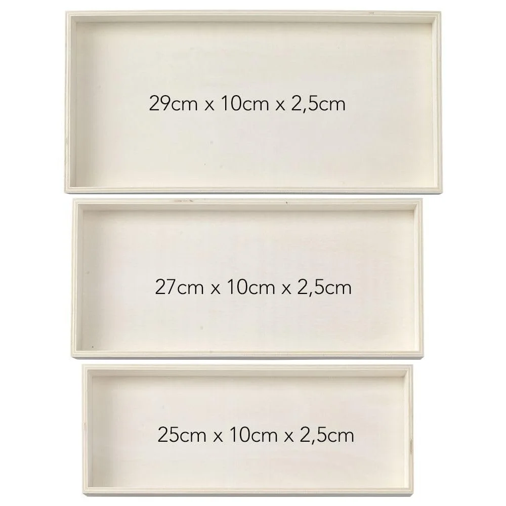Декоративні підноси Ideen mit Herz Прямокутні Без ручок Набір з 3 штук, фото №4 Декоративні підноси Ideen mit Herz Прямокутні Без ручок Набір з 3 штук, фото №4