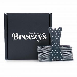 Полоска для носа Breezys для облегчения дыхания, от храпа и заложенности носа экстра сильная и удобная - Фото 1