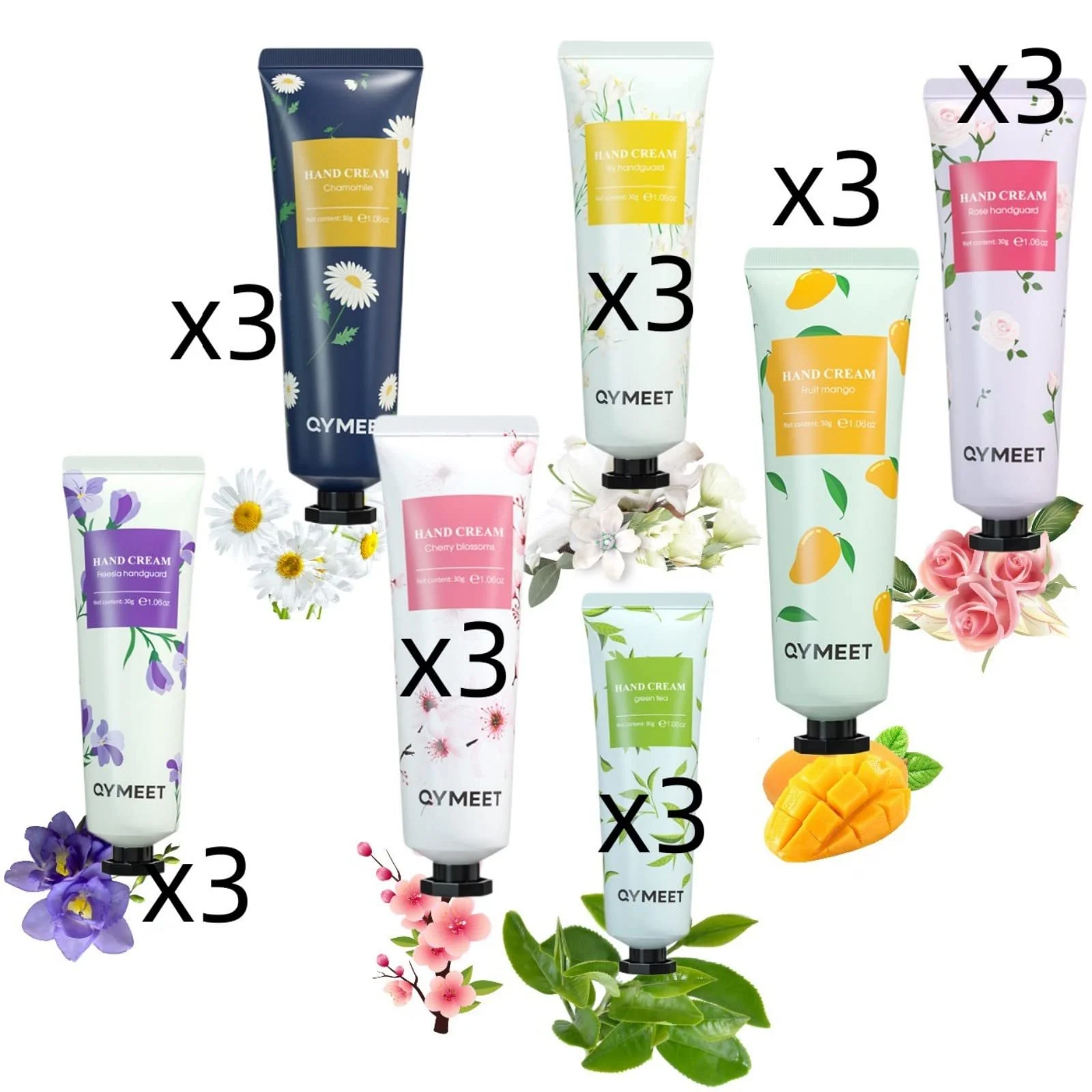 Крем для рук Набір для жінок, 21 шт. Зволожуючий, фото №3