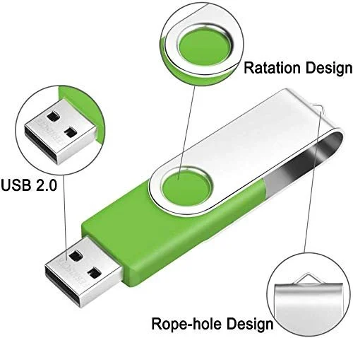 USB Flash Drive FEBNISCTE 4GB 10 шт. Green, фото №6