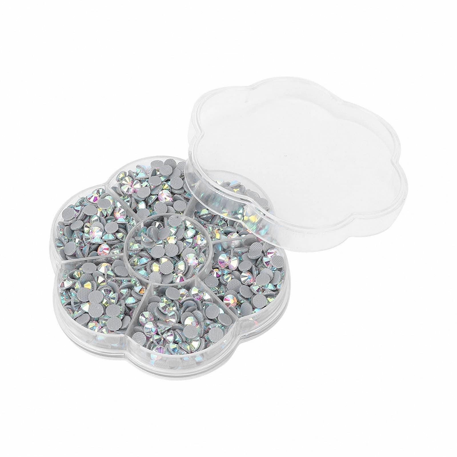 Стрази Скляні Emoshayoga JM201 White, 1000 шт, фото №9