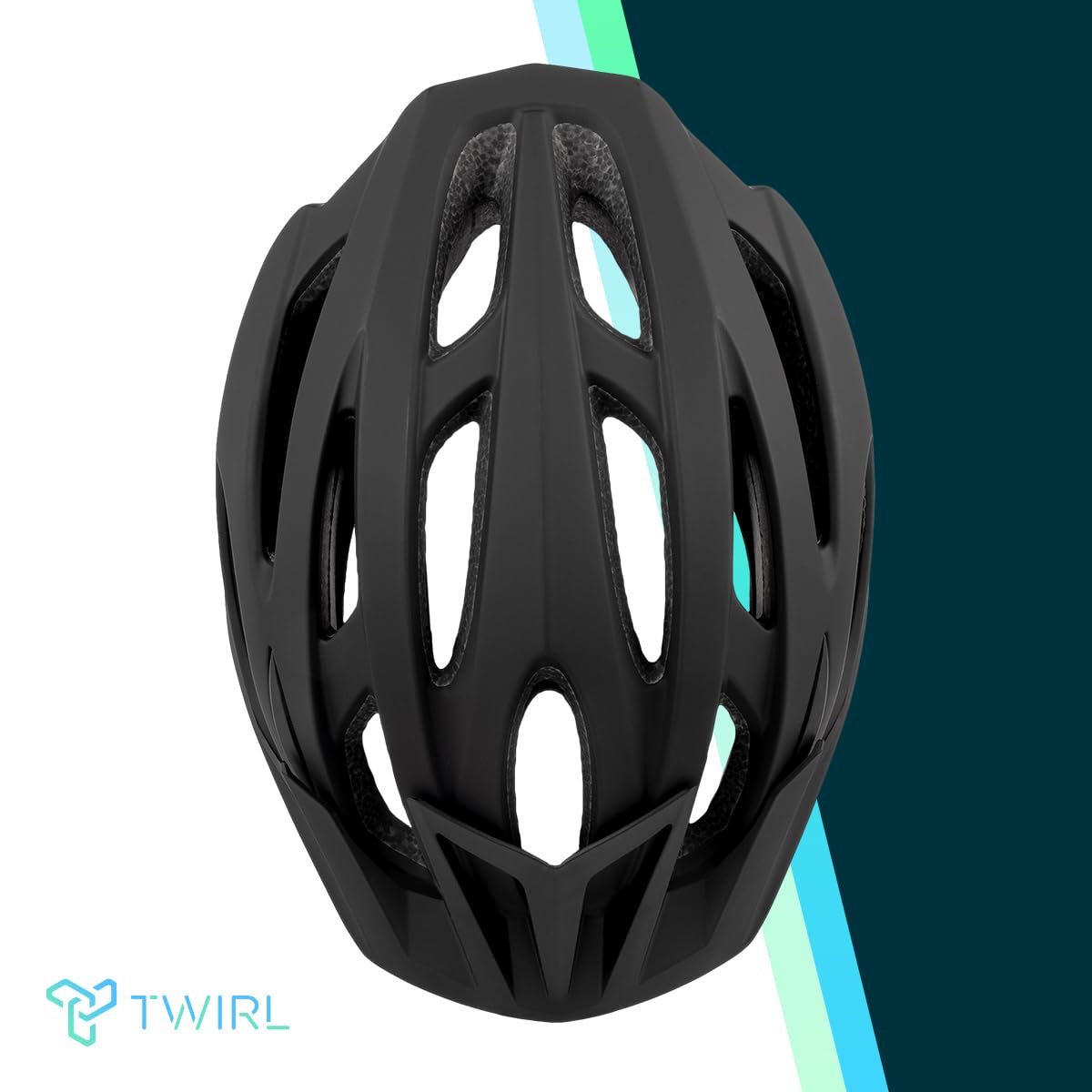 Велосипедний Шолом TWIRL Gravel ONE Чорний, фото №3