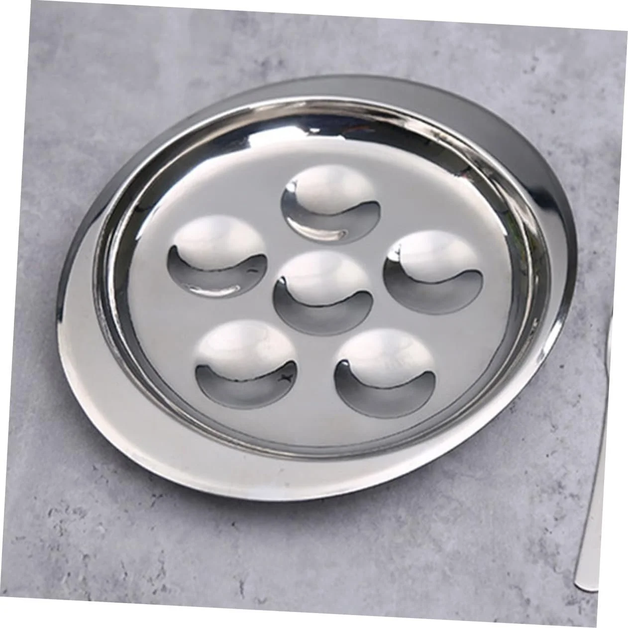 Форма для запікання VALICLUD Набір 2 шт. З нержавіючої сталі для равликів та морепродуктів з функцією запікання яєць, фото №6