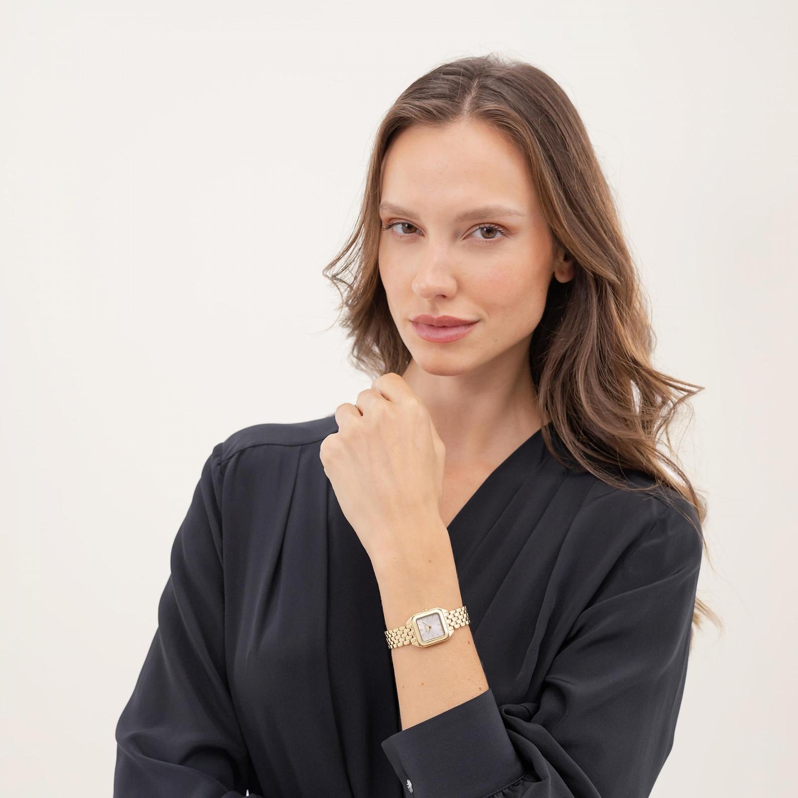 Годинник жіночий Кварцовий Boss Mae Petite Collection Сталевий Ремінець (Срібний, Золотий або Двоколірний), фото №5