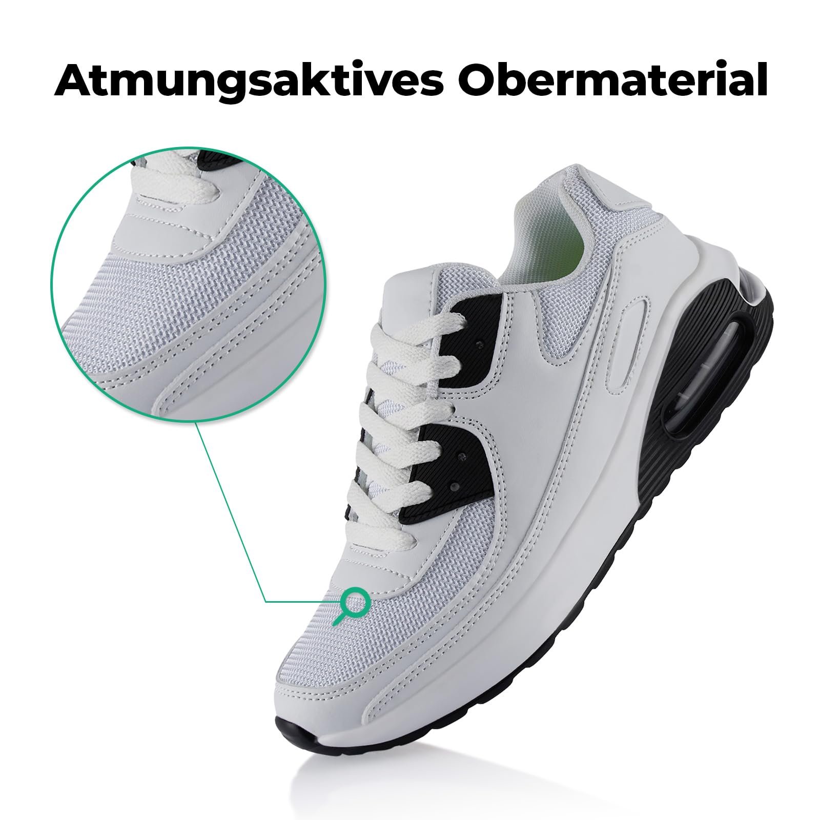 Унисекс Кроссовки Fusskleidung Амортизированные Спортивные Кроссовки Легкие Беговые Кроссовки, фото №3