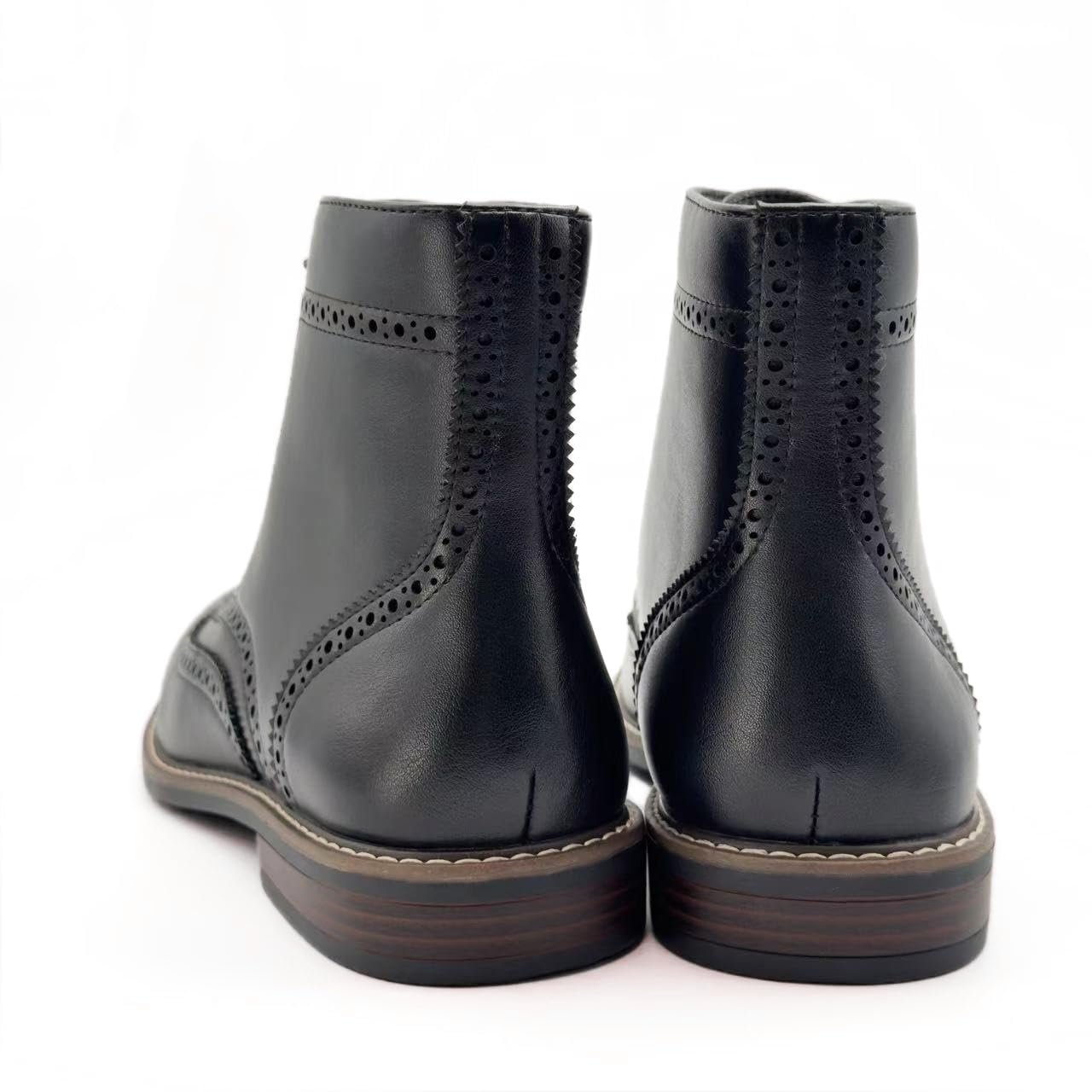 Чоловічі черевики Броги Класичні Оксфорди на шнурівці, фото №4