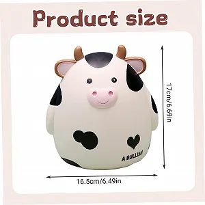 Скарбничка у формі корови мультяшна декоративна креативна для дітей та дорослих synthetic.ua - Фото 1