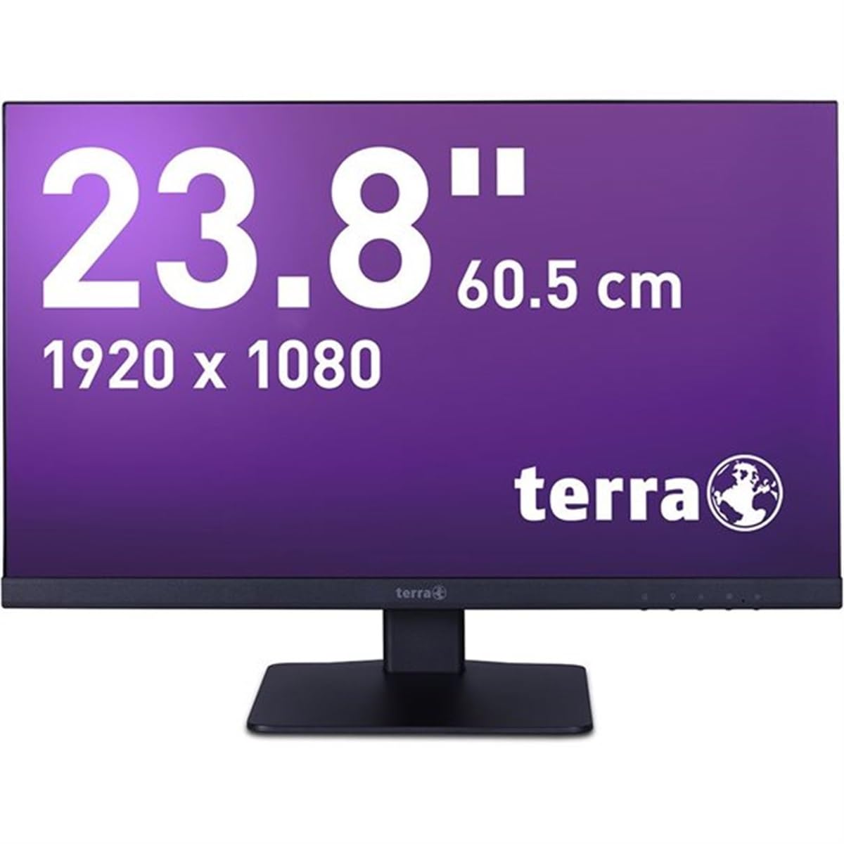 Монитор Terra 2448W V2 Черный DP/HDMI 23.8 Дюйма Full HD, фото №1
