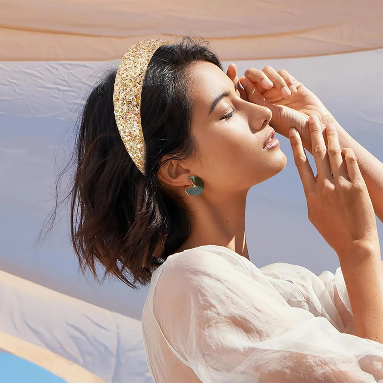 Обруч Блискучий Різнокольоровий (A, 1) 4 шт., фото №7