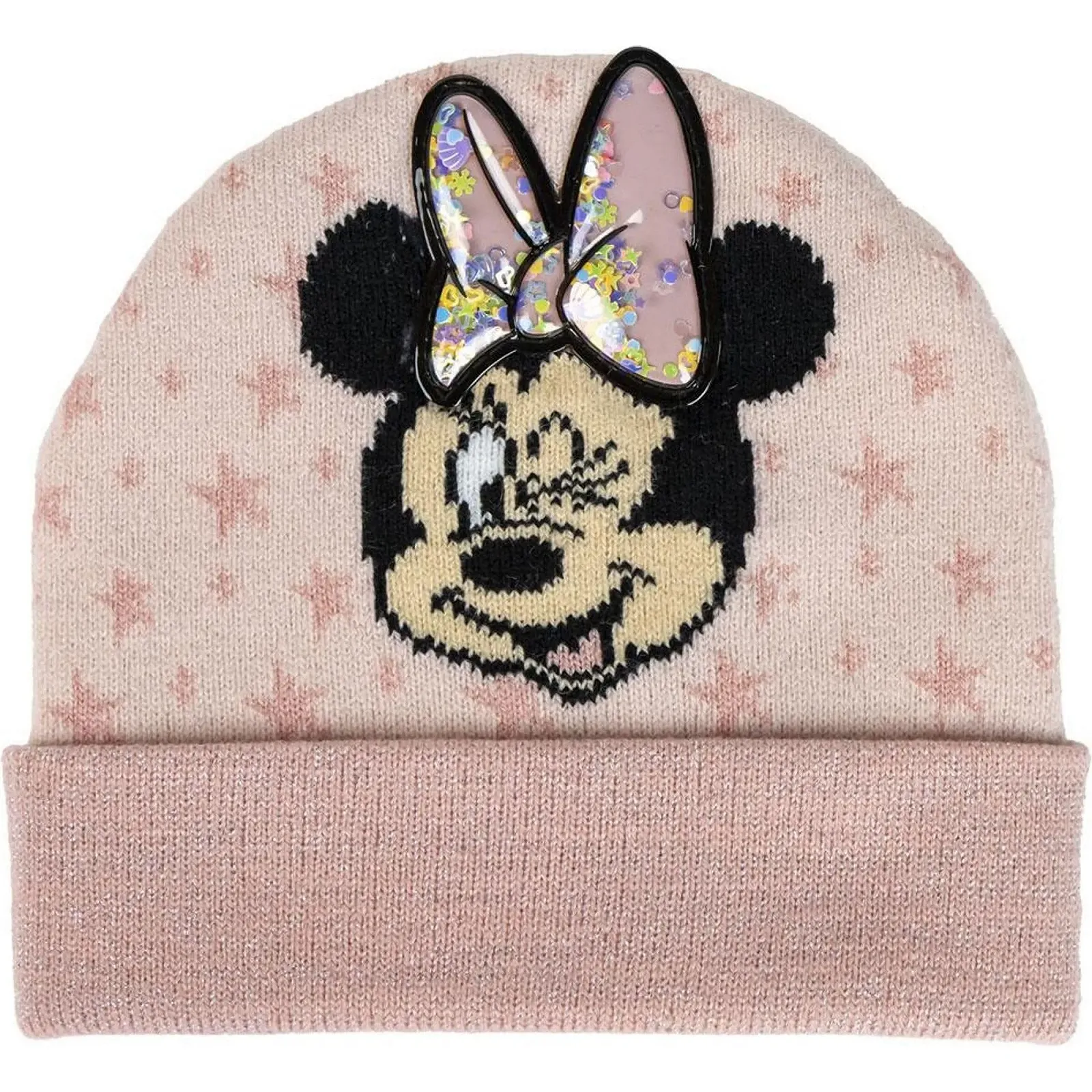 Вязаная шапка Minnie CERD", мягкая и теплая ткань, уникальный дизайн, фото №4