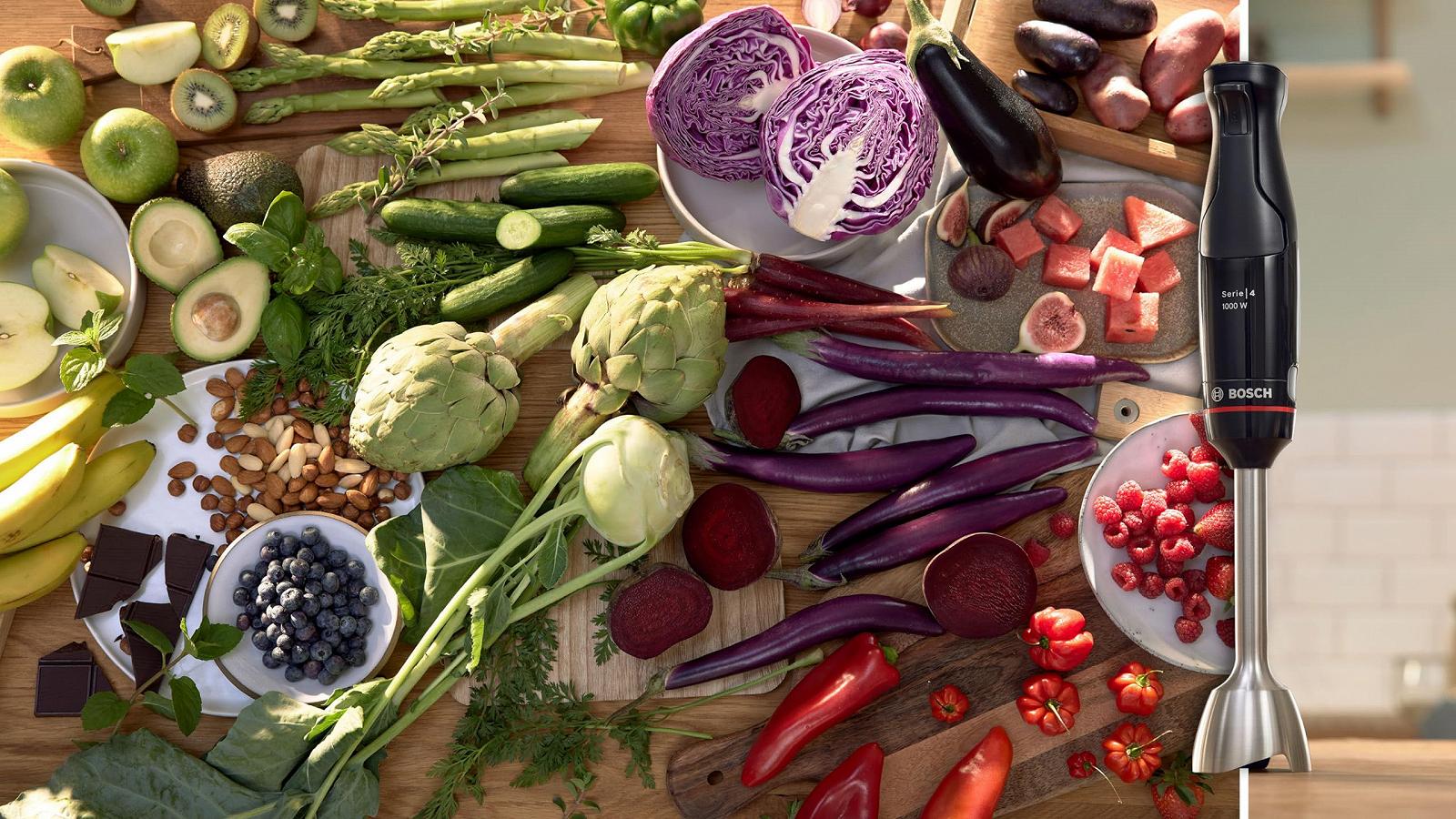 Ручной блендер Bosch ErgoMaster Series 4 1000 Вт Dynamic Speed Control QuattroBlade System MSM4B621, фото №7