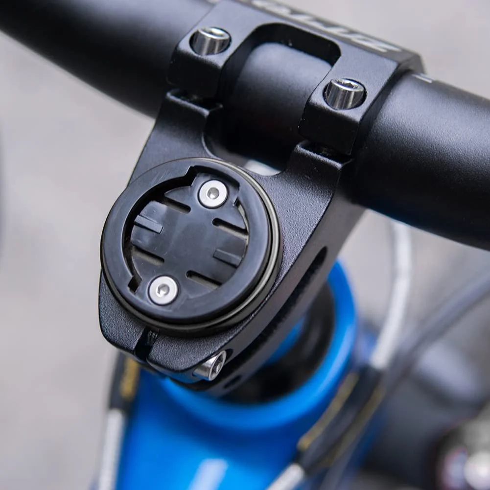 Кріплення для велокомп’ютера Stem Mount Adapter CNC Black, фото №6