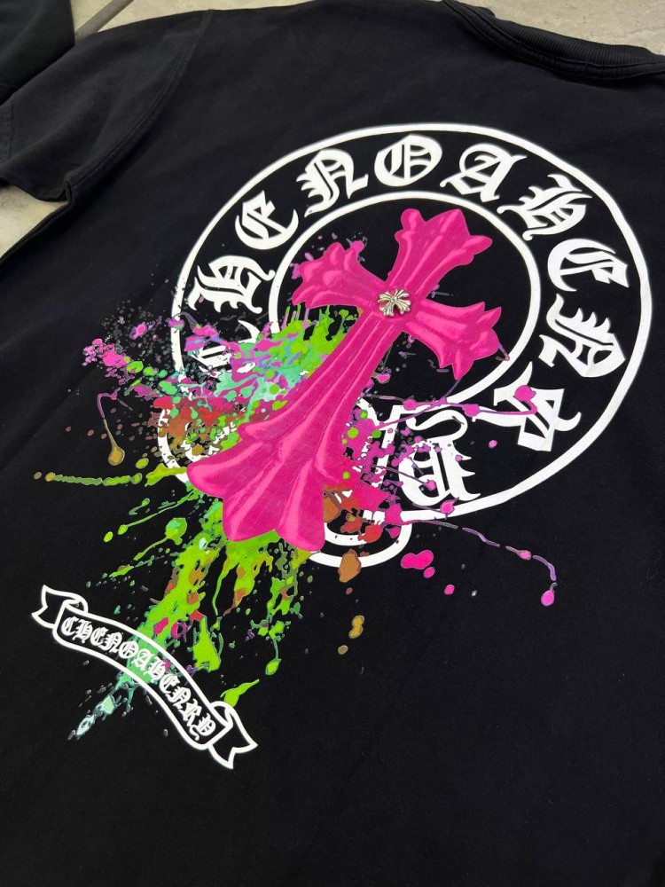 Футболка Chrome Hearts Black чорна f671, фото №5 Футболка Chrome Hearts Black чорна f671, фото №5