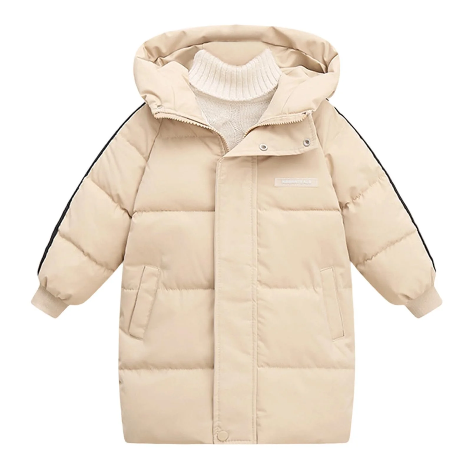 Зимова куртка Generisch для дівчат, довга, фото №5