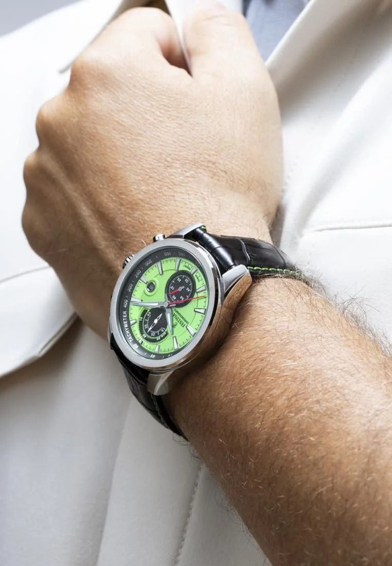 Чоловічий годинник Хронограф Festina Timeless Ремінець шкіряний, фото №2