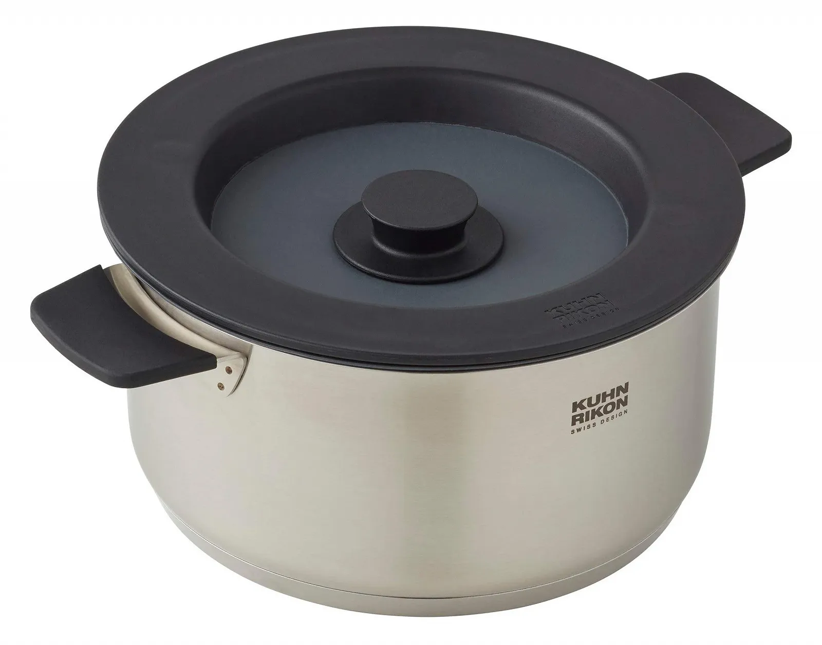 Каструля KUHN RIKON Smart & Compact 3 л / 20 см із нержавіючої сталі з магнітною кришкою для всіх типів плит, фото №1 Каструля KUHN RIKON Smart & Compact 3 л / 20 см із нержавіючої сталі з магнітною кришкою для всіх типів плит, фото №1