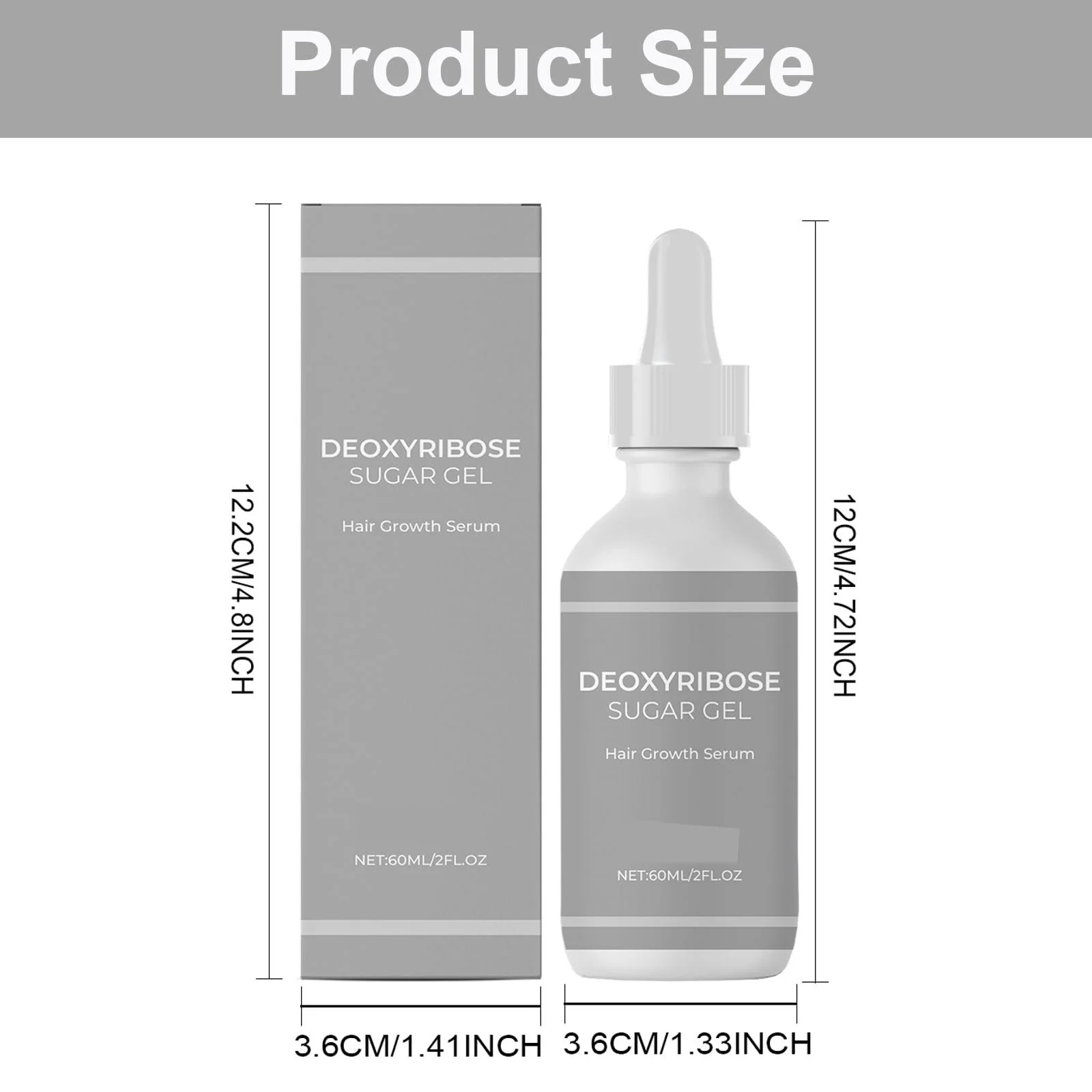 Сыворотка для роста волос Sugar, Гель для роста волос, Гель для утолщения волос, Гель для утолщения волос для мужчин и женщин, фото №8