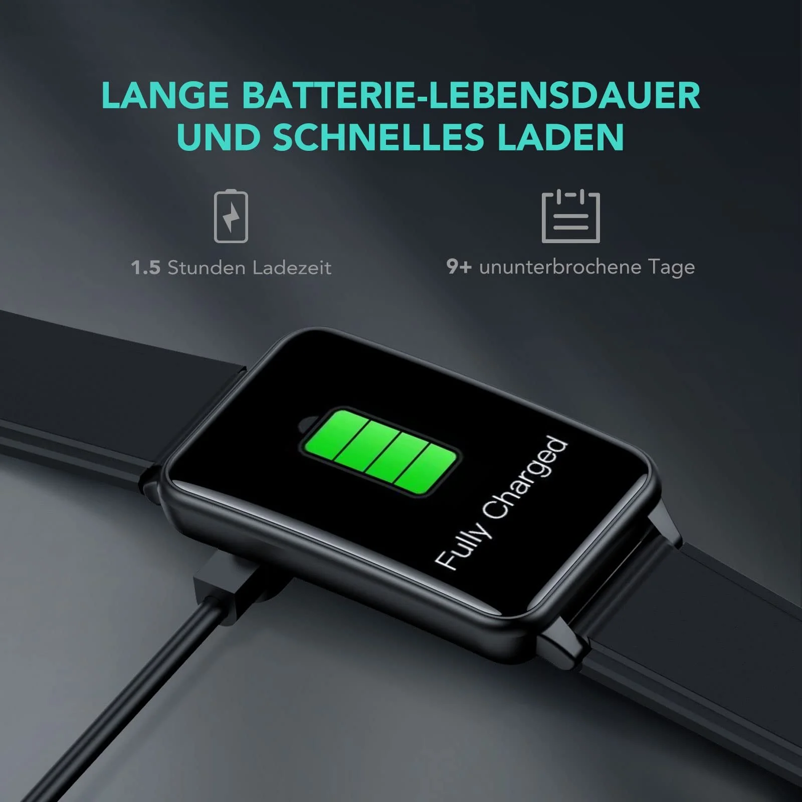 Смарт-годинник SKG Smart Band V3, 1,57 дюйма, SpO2, моніторинг сну, серцевого ритму та пульсу, фото №5