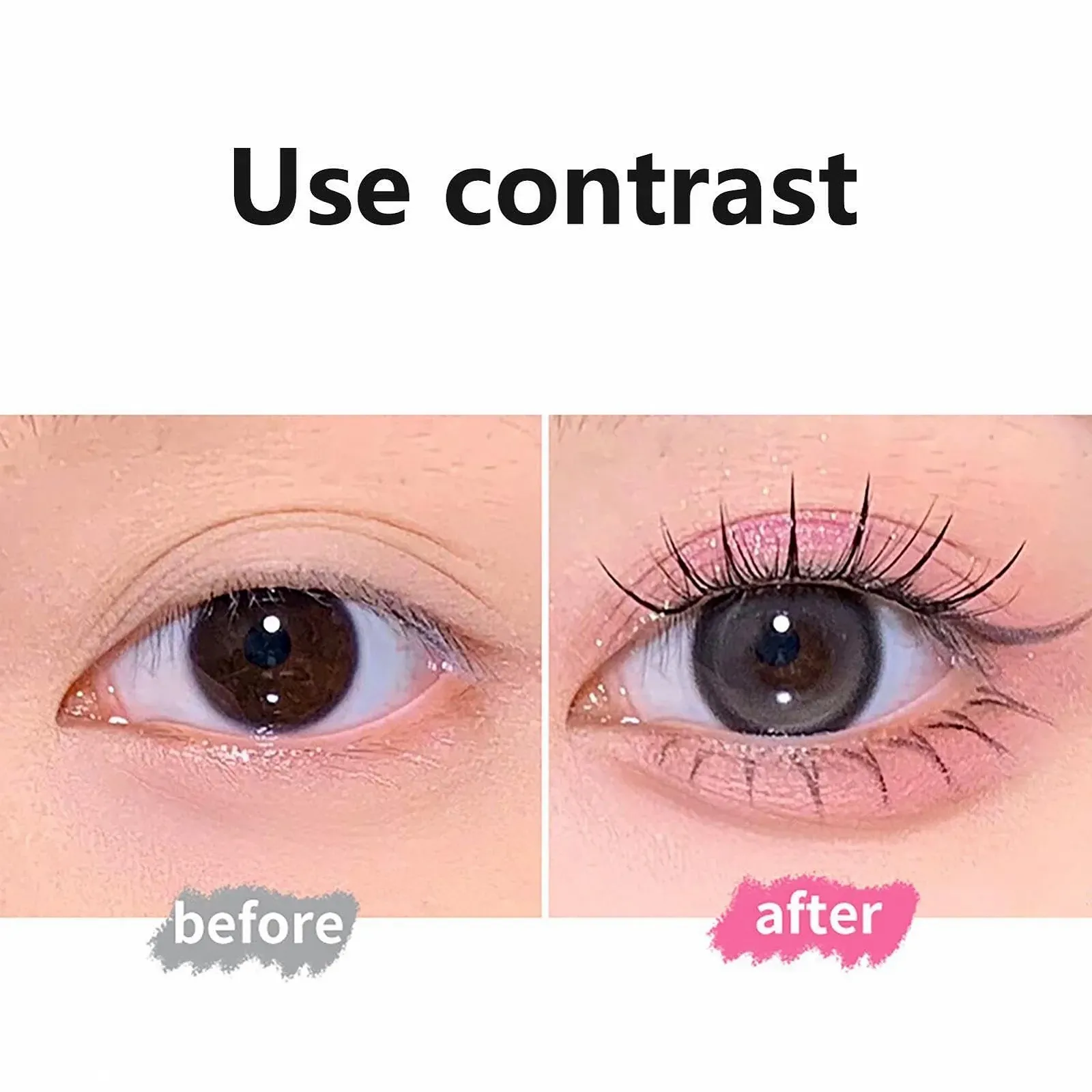 Підводка для очей Подвійний Наконечник для нижніх вій Водостійка Рідка, фото №6 Підводка для очей Подвійний Наконечник для нижніх вій Водостійка Рідка, фото №6