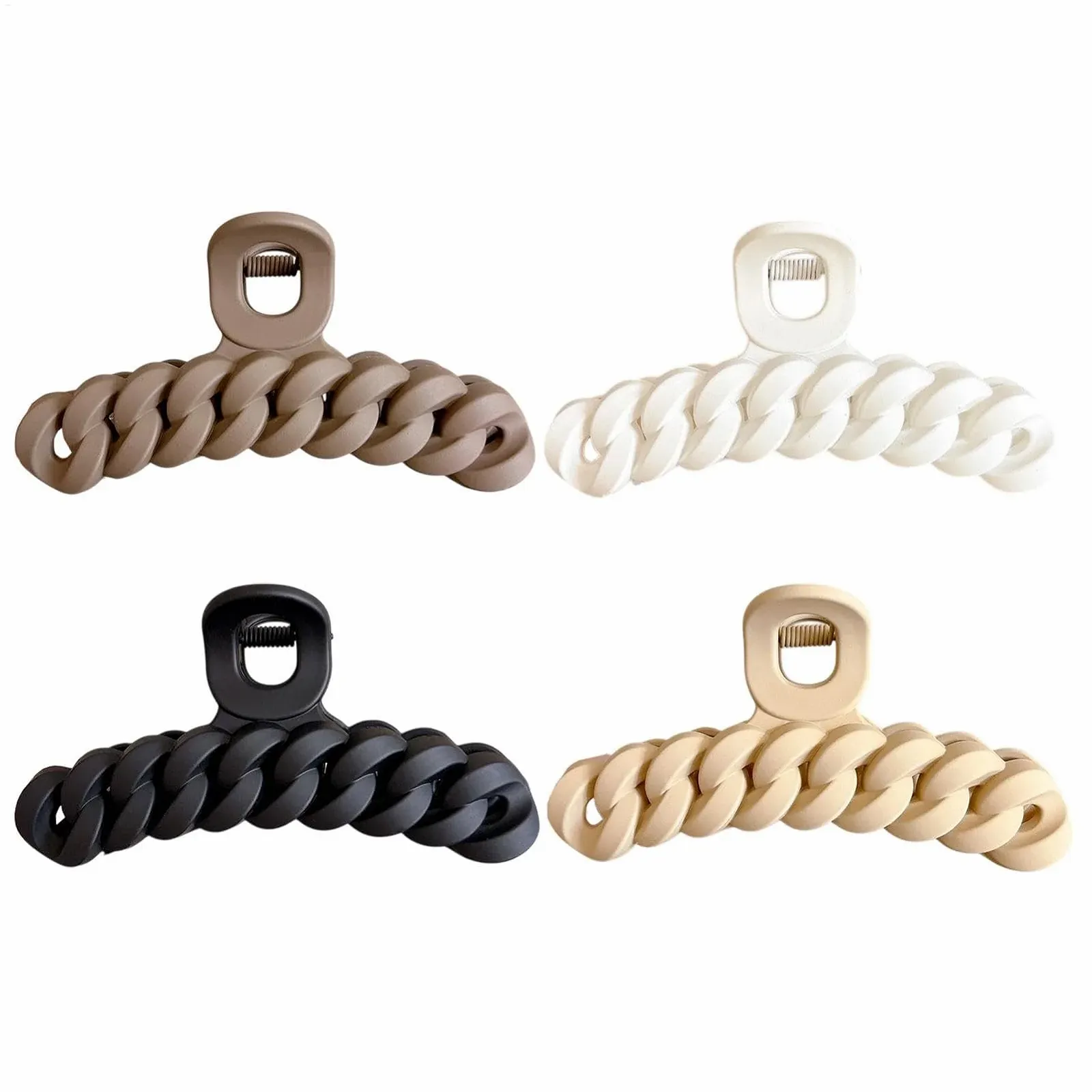 Заколки для волос Twisted Hair Claw для девочек, нескользящие. Портативные заколки для девочек, многоцелевые украшения для свиданий, повседневной жизни, работы, фото №1 Заколки для волос Twisted Hair Claw для девочек, нескользящие. Портативные заколки для девочек, многоцелевые украшения для свиданий, повседневной жизни, работы, фото №1