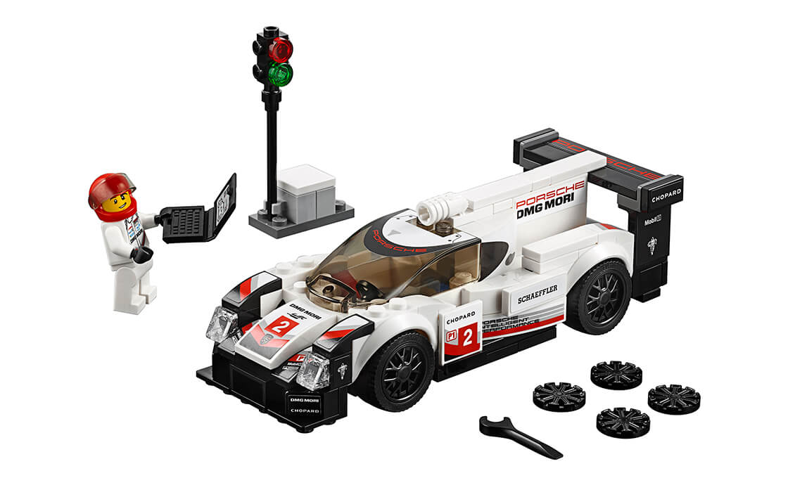 Детский конструктор LEGO Speed Champions Porsche 919 Hybrid (75887), фото №2