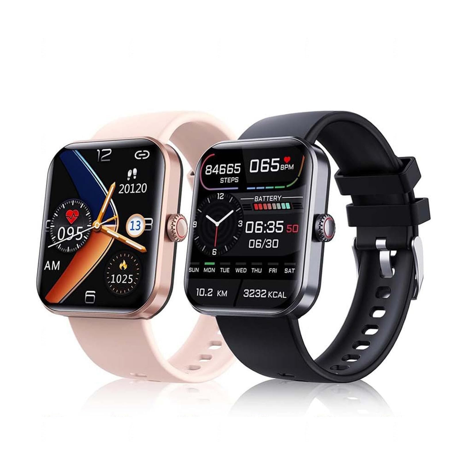 Смарт-годинник Wizvox Sherum Trackpro 2.0 Чорний + Рожевий, фото №1