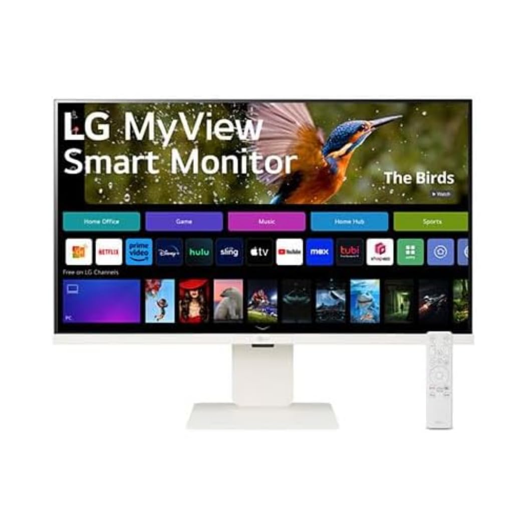 Монітор LG MyView Smart 32SR83U-W.AEU Все в одному 32 IPS FHD (3840 x 2160) 5ms GtG 60Hz HDR 10 DCI-P3 95% нахил регулювання висоти, фото №1 Монітор LG MyView Smart 32SR83U-W.AEU Все в одному 32 IPS FHD (3840 x 2160) 5ms GtG 60Hz HDR 10 DCI-P3 95% нахил регулювання висоти, фото №1