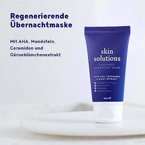 Ночная Маска для Лица Alpha Foods Увлажняющая, Регенерирует Кожу на Ночь с AHA, Керамидами и Экстрактом Ромашки synthetic.ua - Фото 1