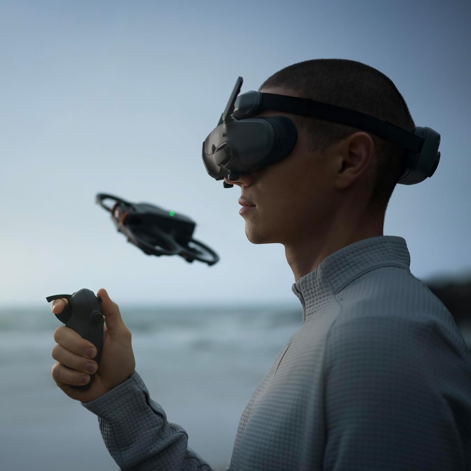 Пульт керування DJI RC Motion 3 для DJI Avata 2, DJI Mini 4 Pro, DJI Air 3, DJI Goggles 3, DJI Neo Темно сірий, фото №6