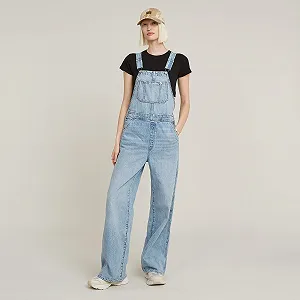 Жіночий комбінезон джинсовий G-Star Straight Leg Dungaree Loose Fit - S - Фото 1