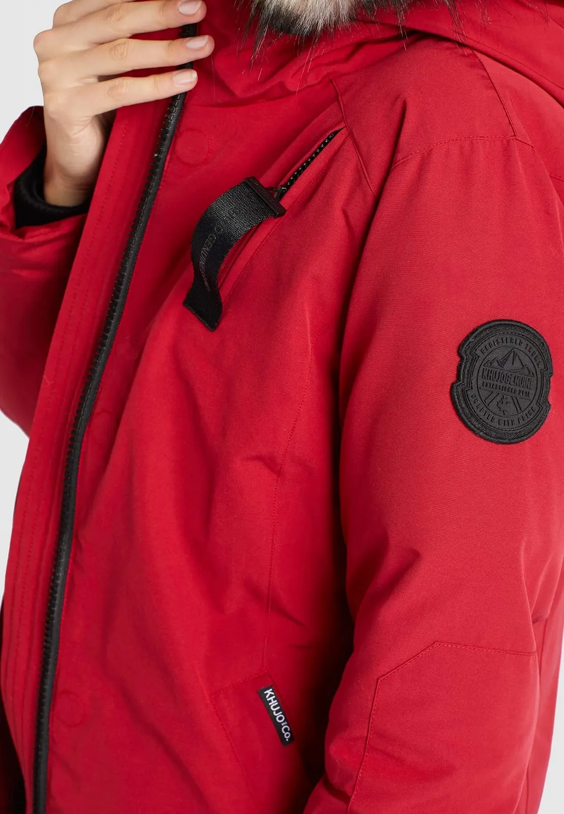 Парка Khujo Malousa Женская Однотонная, фото №9 Парка Khujo Malousa Женская Однотонная, фото №9