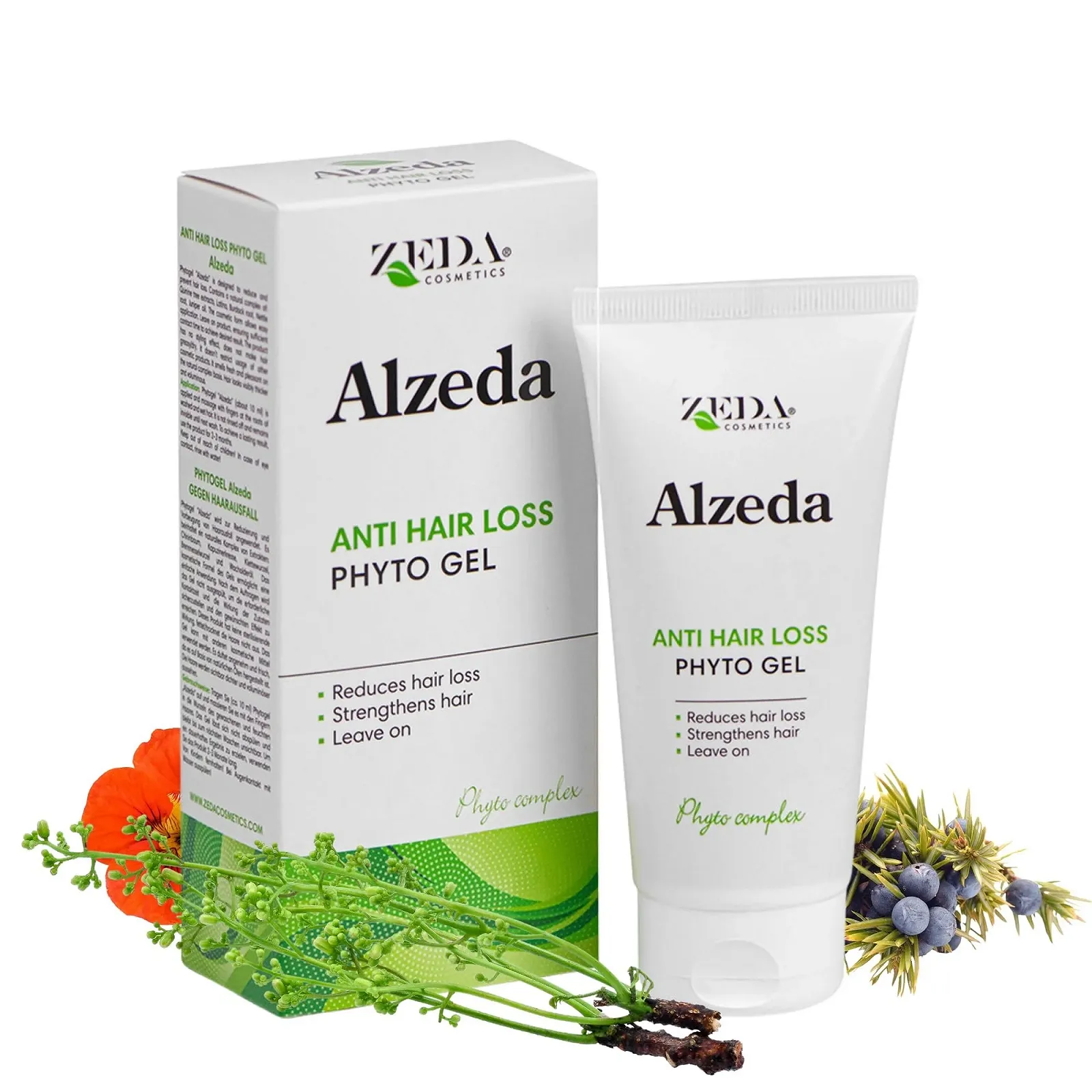 Гель ALZEDA проти випадіння волосся, сприяє росту для сильного волосся, фото №1