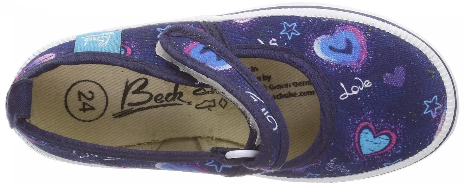 Кроссовки Beck Multisport для девочек для помещений, фото №5