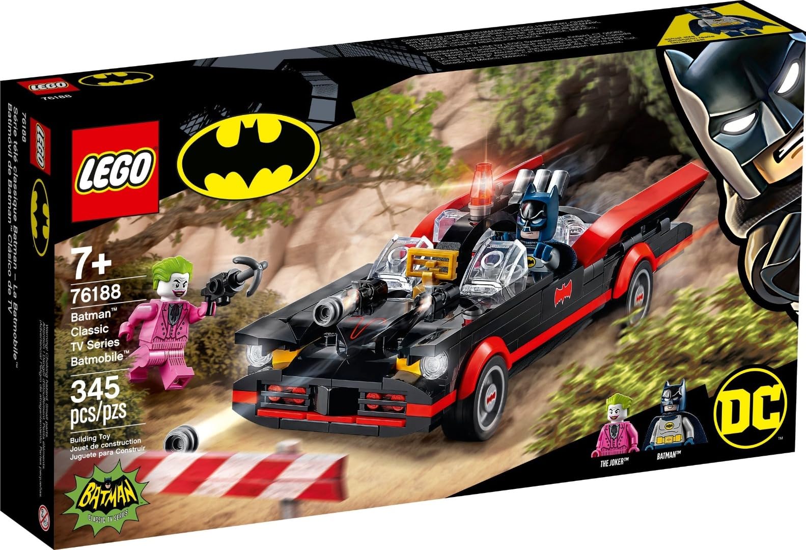 Batmobile LEGO Super Heroes серия теле классика 76188, фото №1