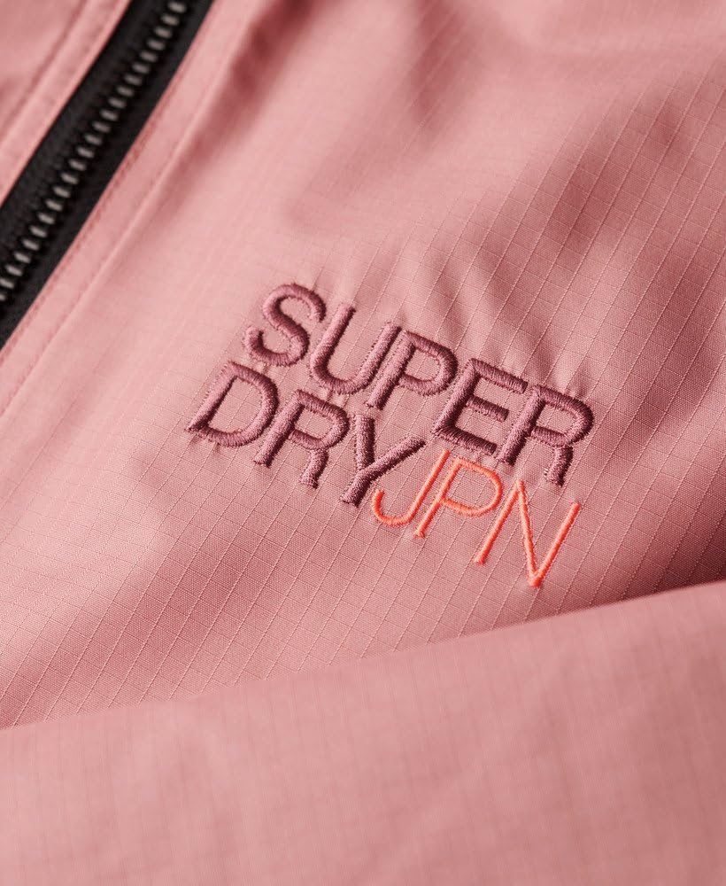 Женская Куртка Superdry Ветровка с капюшоном и вышивкой, фото №5