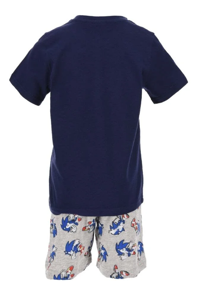 Комплект піжами (футболка та шорти) Sonic The Hedgehog для хлопчиків, фото №2