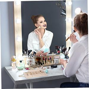 Набір кистей для макіяжу MAGICLULU 18 шт. М'яка кисть для рум'ян, кисть для тіней, кисть для основи, косметичні інструменти для обличчя з дерев'яною ручкою synthetic.ua - Фото 1