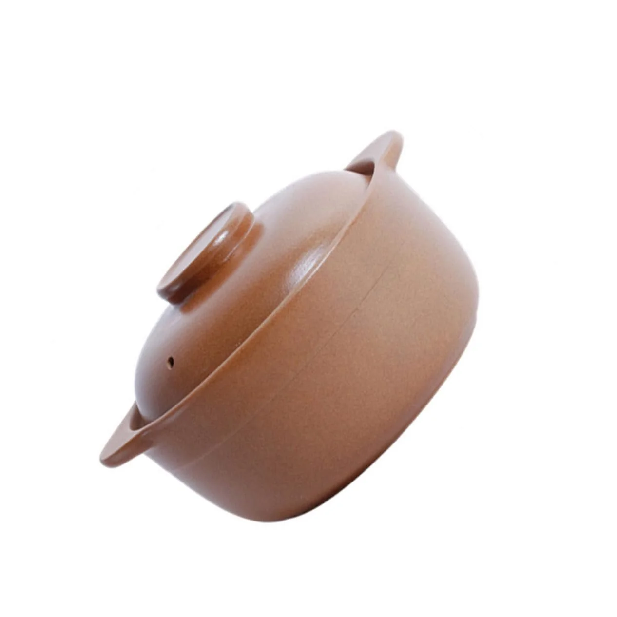 Кастрюля керамическая жаростойкая глазурованная для газовой плиты нескользящие ручки, фото №6