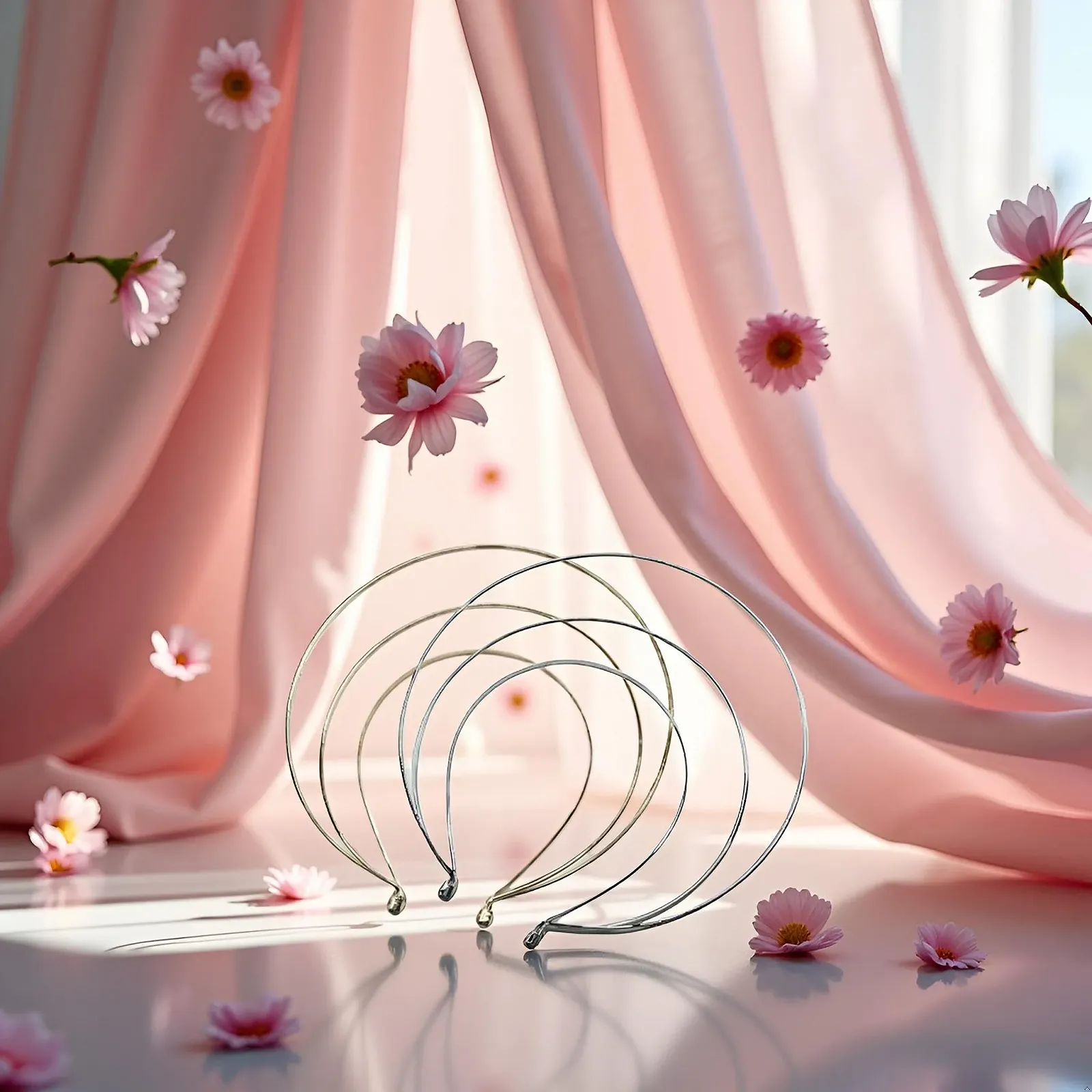 Обруч-корона срібна триярусна, фото №6