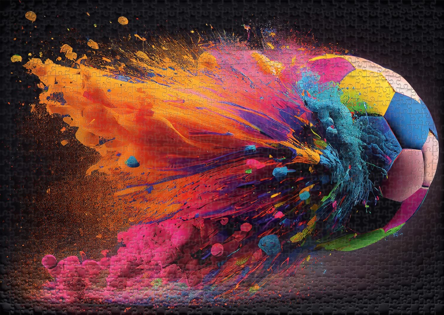 Пазл Ulmer Puzzleschmiede Farben & Fantasy Football Puzzle Volltreffer 1000 деталей, фото №2