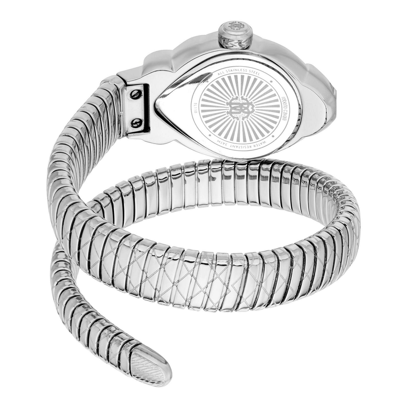 Жіночий аналоговий годинник Roberto Cavalli RC5L110M0015, сріблясто-сірий, фото №3