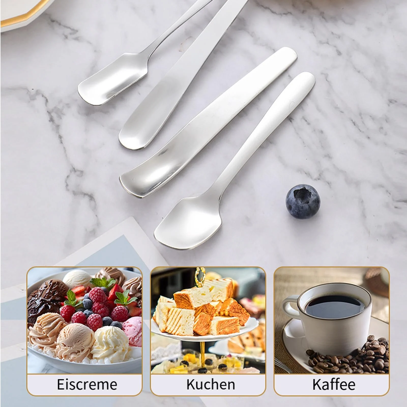 Набір 6 шт, нержавіюча сталь, фото №6