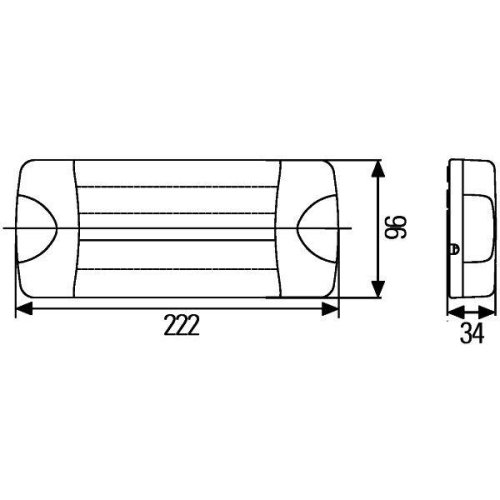 Задний фонарь HELLA 2SD 980 602-211 для HYUNDAI, левый, правый, фото №3