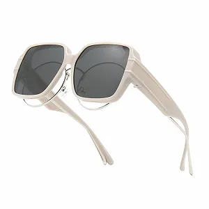 Солнцезащитные очки YAMEIZE Винтажные Поляризованные прямоугольные - Фото 1