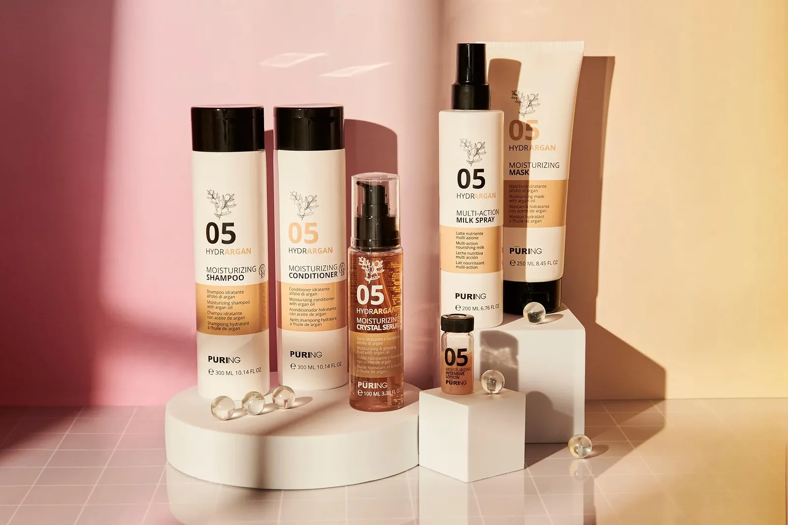 Лосьйон Puring Hydrargan 05 Інтенсивний Живильний Зволожуючий 10 x 10 мл, фото №2