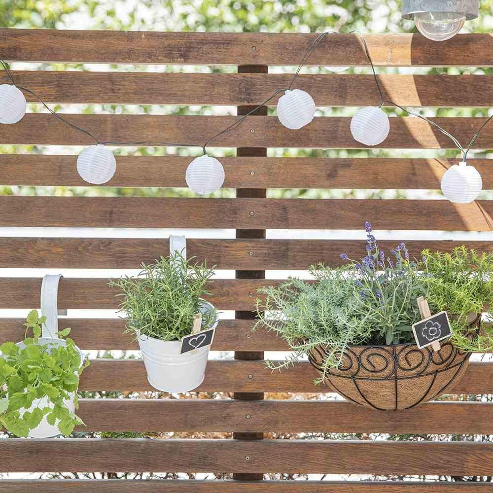 Настінний кошик Siena Garden Scroll 35 см Чорний, фото №3