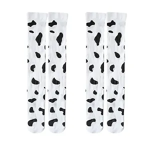 Шкарпетки до коліна з коровами 2 пари One Size - Фото 1