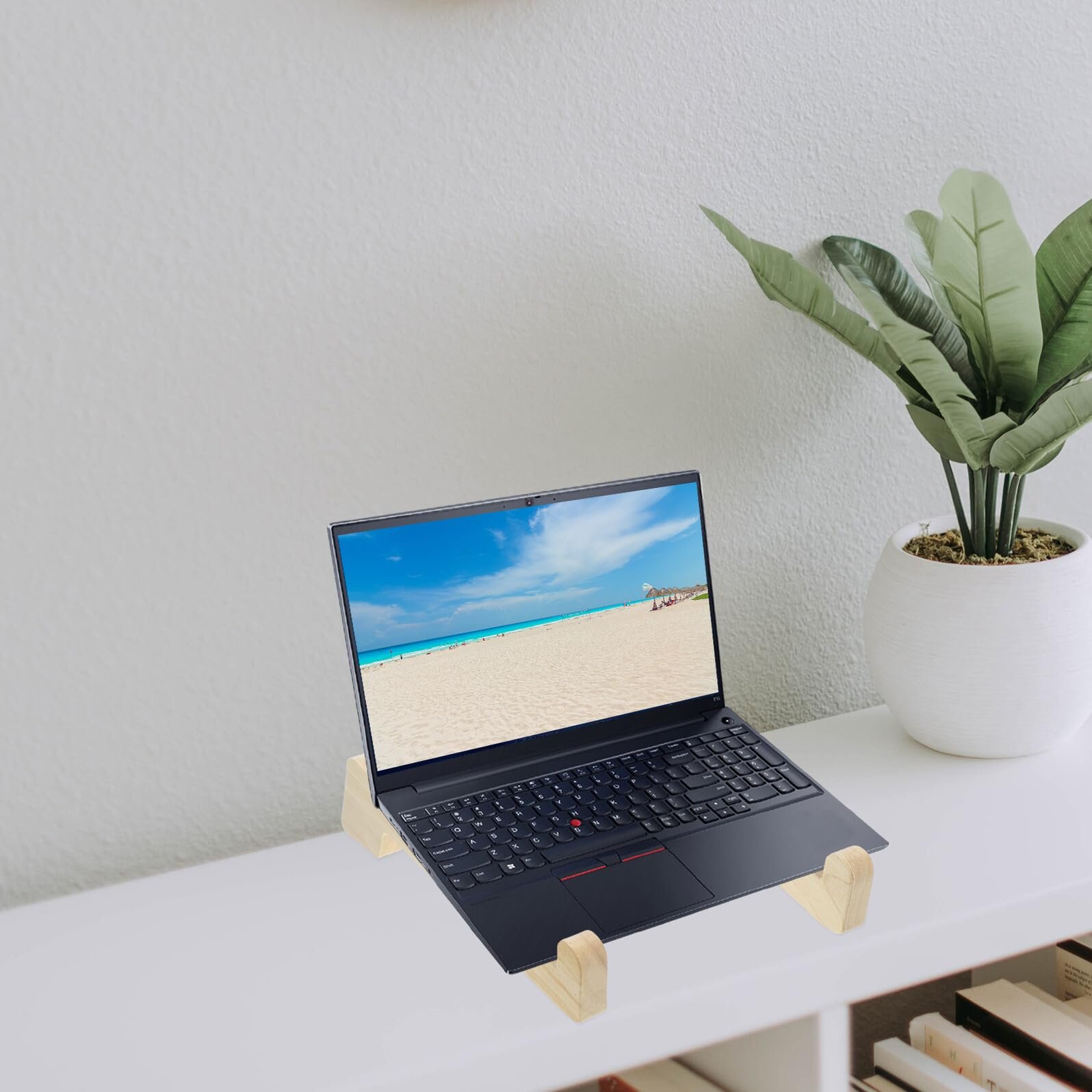 Підставка для ноутбука дерев'яна BESPORTBLE, 2 шт., фото №9