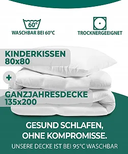 Детское одеяло KNERST
135 x 200 см Набор с подушкой 80 x 80 см - Всесезонное одеяло 135 x 200 см цена на synthetic.ua - Фото 1 Детское одеяло KNERST
135 x 200 см Набор с подушкой 80 x 80 см - Всесезонное одеяло 135 x 200 см synthetic.ua - Фото 1